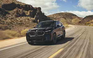 Cars wallpapers BMW XM (Black Sapphire Metallic) US-spec - 2023