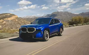 Cars wallpapers BMW XM (Marina Bay Blue Metallic) US-spec - 2023