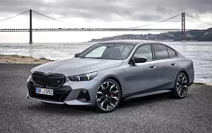 Cars wallpapers BMW i5 M60 xDrive (Frozen Pure Grey) - 2023