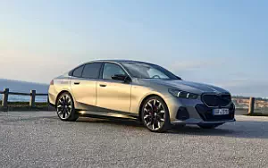 Cars wallpapers BMW i5 M60 xDrive (Frozen Pure Grey) - 2023