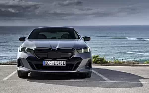 Cars wallpapers BMW i5 M60 xDrive (Frozen Pure Grey) - 2023