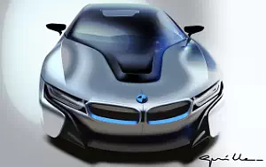 Cars wallpapers BMW i8 - 2013