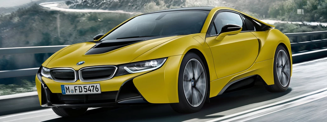 Cars wallpapers BMW i8 Frozen Yellow Edition - 2017 - Car wallpapers