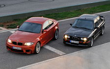 Cars wallpapers BMW 1-Series M Coupe E82 2011 and BMW M3 Sport Evolution E30