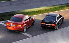 Cars wallpapers BMW 1-Series M Coupe E82 2011 and BMW M3 Sport Evolution E30