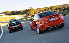 Cars wallpapers BMW 1-Series M Coupe E82 2011 and BMW M3 Sport Evolution E30