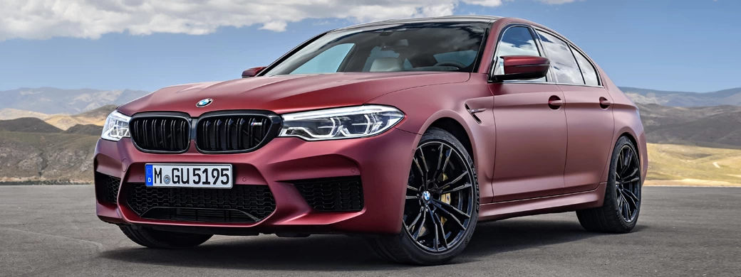 Cars wallpapers BMW M5 First Edition - 2018 - Car wallpapers