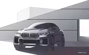 Cars desktop wallpapers BMW X6 M50i - 2019