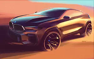Cars desktop wallpapers BMW X6 M50i - 2019
