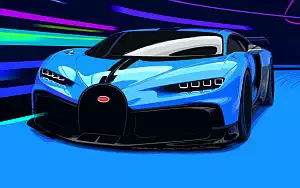 Cars wallpapers Bugatti Chiron Pur Sport - 2020