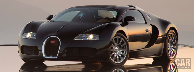 Cars wallpapers Bugatti Veyron Black - 2008 - Car wallpapers