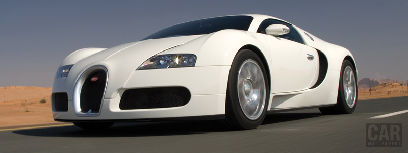Cars wallpapers Bugatti Veyron White - 2008 - Car wallpapers