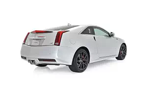 Cars wallpapers Cadillac CTS-V Coupe Silver Frost Edition - 2013