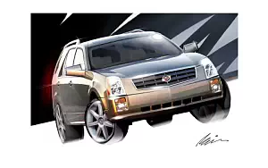 Cars wallpapers Cadillac SRX - 2004