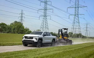 Cars wallpapers Chevrolet Silverado EV WT Crew Cab (Summit White) - 2023