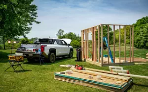 Cars wallpapers Chevrolet Silverado EV WT Crew Cab (Summit White) - 2023