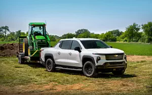 Cars wallpapers Chevrolet Silverado EV WT Crew Cab (Summit White) - 2023