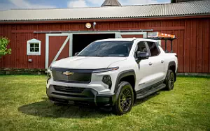 Cars wallpapers Chevrolet Silverado EV WT Crew Cab (Summit White) - 2023