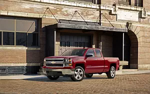 Cars wallpapers Chevrolet Silverado Custom Double Cab - 2015