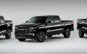 Cars wallpapers Chevrolet Silverado 1500 Z71 Midnight Edition Crew Cab - 2016