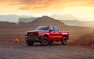 Cars wallpapers Chevrolet Silverado LT Z71 Trailboss Crew Cab - 2018