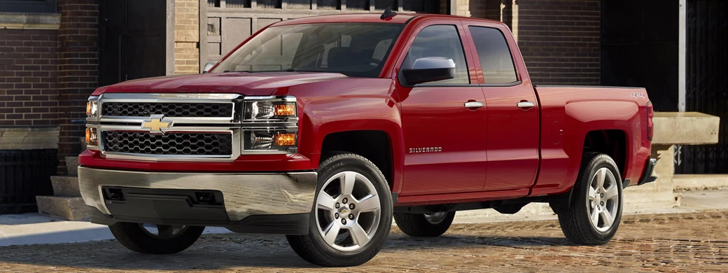 Cars wallpapers Chevrolet Silverado Custom Double Cab - 2015 - Car wallpapers
