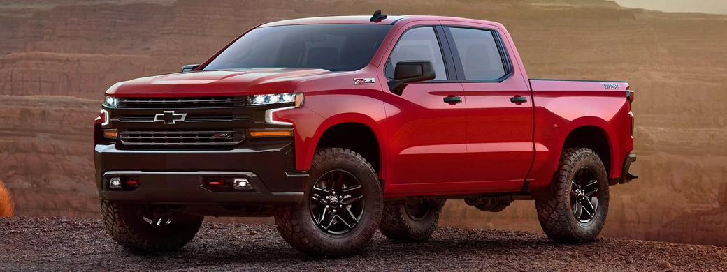 Cars wallpapers Chevrolet Silverado LT Z71 Trailboss Crew Cab - 2018 - Car wallpapers