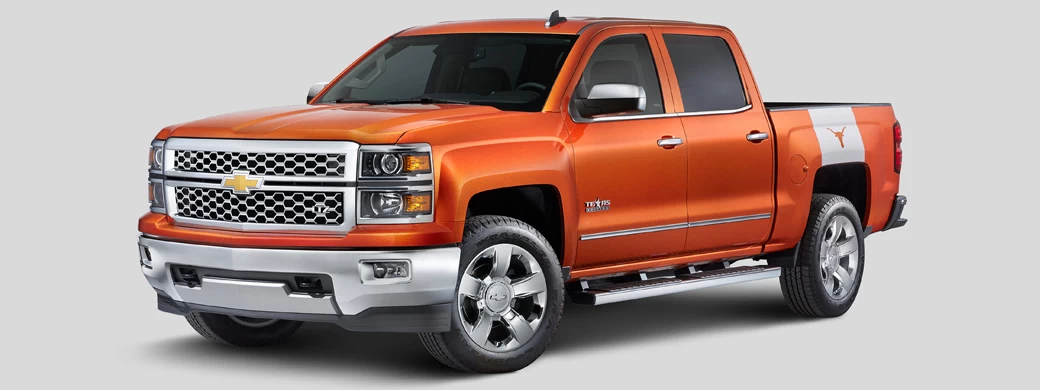 Cars wallpapers Chevrolet Silverado LTZ University of Texas Edition Crew Cab - 2015 - Car wallpapers