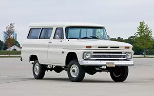 Cars wallpapers Chevrolet Suburban - 1966