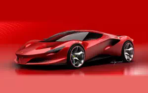 Cars wallpapers Ferrari SP48 Unica - 2022