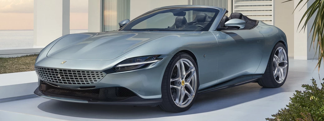 Cars desktop wallpapers Ferrari Roma Spider - 2023 - Car wallpapers