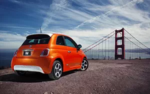 Cars wallpapers Fiat 500e - 2013