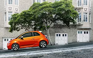 Cars wallpapers Fiat 500e - 2013