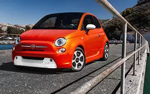 Cars wallpapers Fiat 500e - 2013