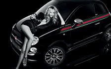 Cars wallpapers Fiat 500C by Gucci - 2011