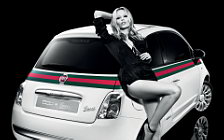 Cars wallpapers Fiat 500C by Gucci - 2011
