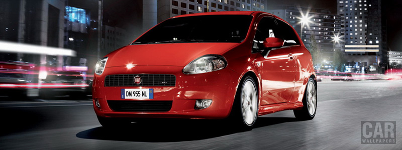 Cars wallpapers Fiat Grande Punto - Car wallpapers