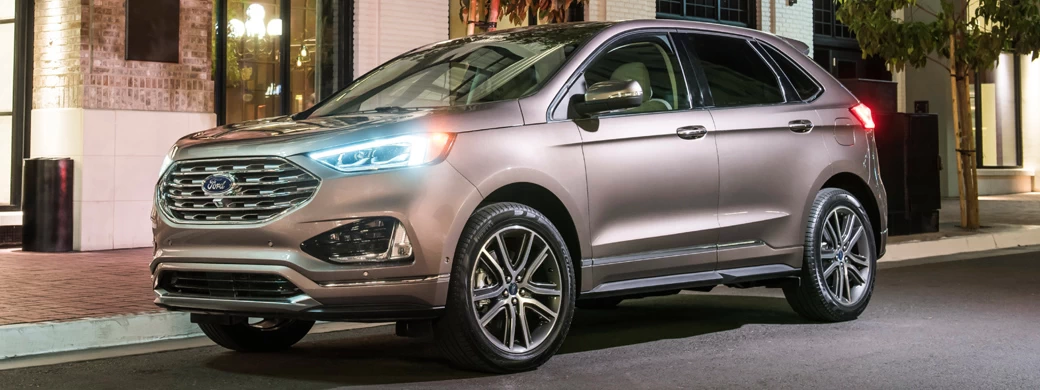 Cars wallpapers Ford Edge Titanium Elite - 2018 - Car wallpapers