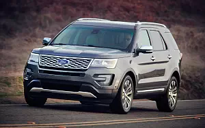 Cars wallpapers Ford Explorer Platinum - 2016