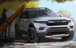 Cars wallpapers Ford Explorer Timberline - 2021