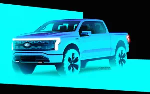 Cars wallpapers Ford F-150 Lightning - 2021