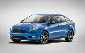 Cars wallpapers Ford Focus SE Sedan US-spec - 2014