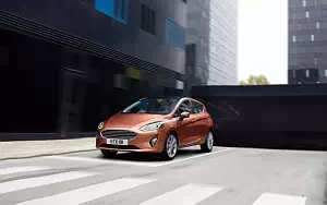 Cars wallpapers Ford Fiesta Titanium 5door - 2017