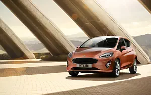 Cars wallpapers Ford Fiesta Titanium 5door - 2017