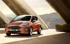 Cars wallpapers Ford Fiesta Titanium 5door - 2017