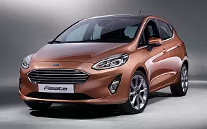 Cars wallpapers Ford Fiesta Titanium 5door - 2017