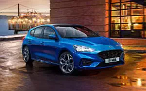 Cars wallpapers Ford Focus ST-Line - 2018