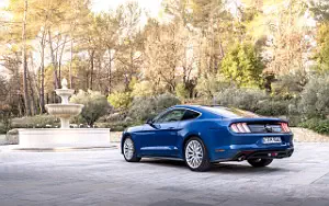 Cars wallpapers Ford Mustang EcoBoost Fastback (Lightning Blue) EU-spec - 2017