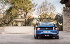 Cars wallpapers Ford Mustang EcoBoost Fastback (Lightning Blue) EU-spec - 2017