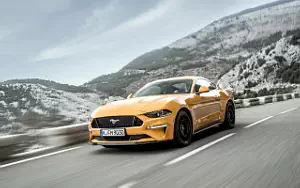 Cars wallpapers Ford Mustang GT Fastback (Orange Fury) EU-spec - 2017
